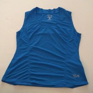 💐🌻 Mountain HardWear Women’s Ribbed Tank Blue Sm